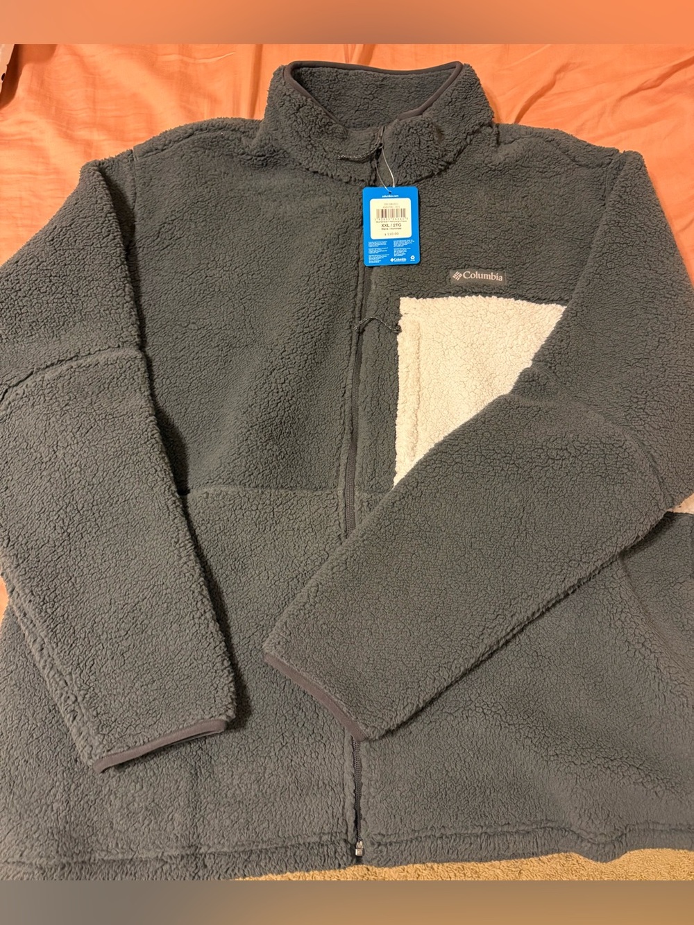 NEW Columbia Fleece Zip Up